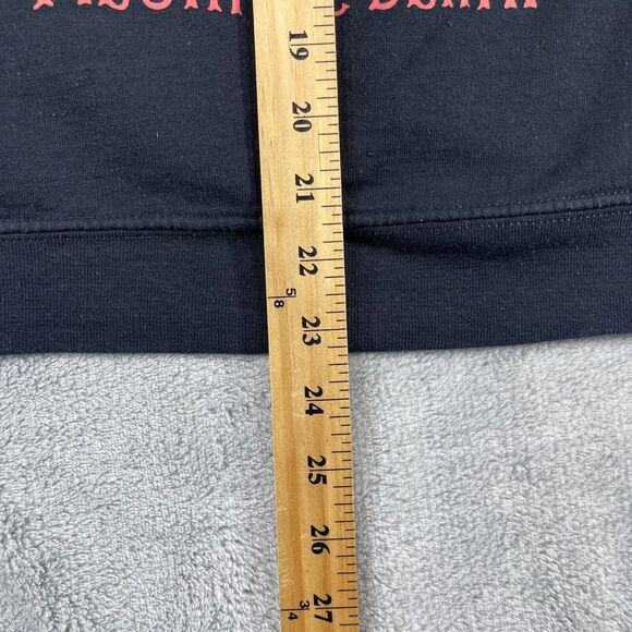 Riot Society Hoodie Men Small Back Cotton Fiesta Til Death Skulls Tress Pullover - Picture 9 of 12